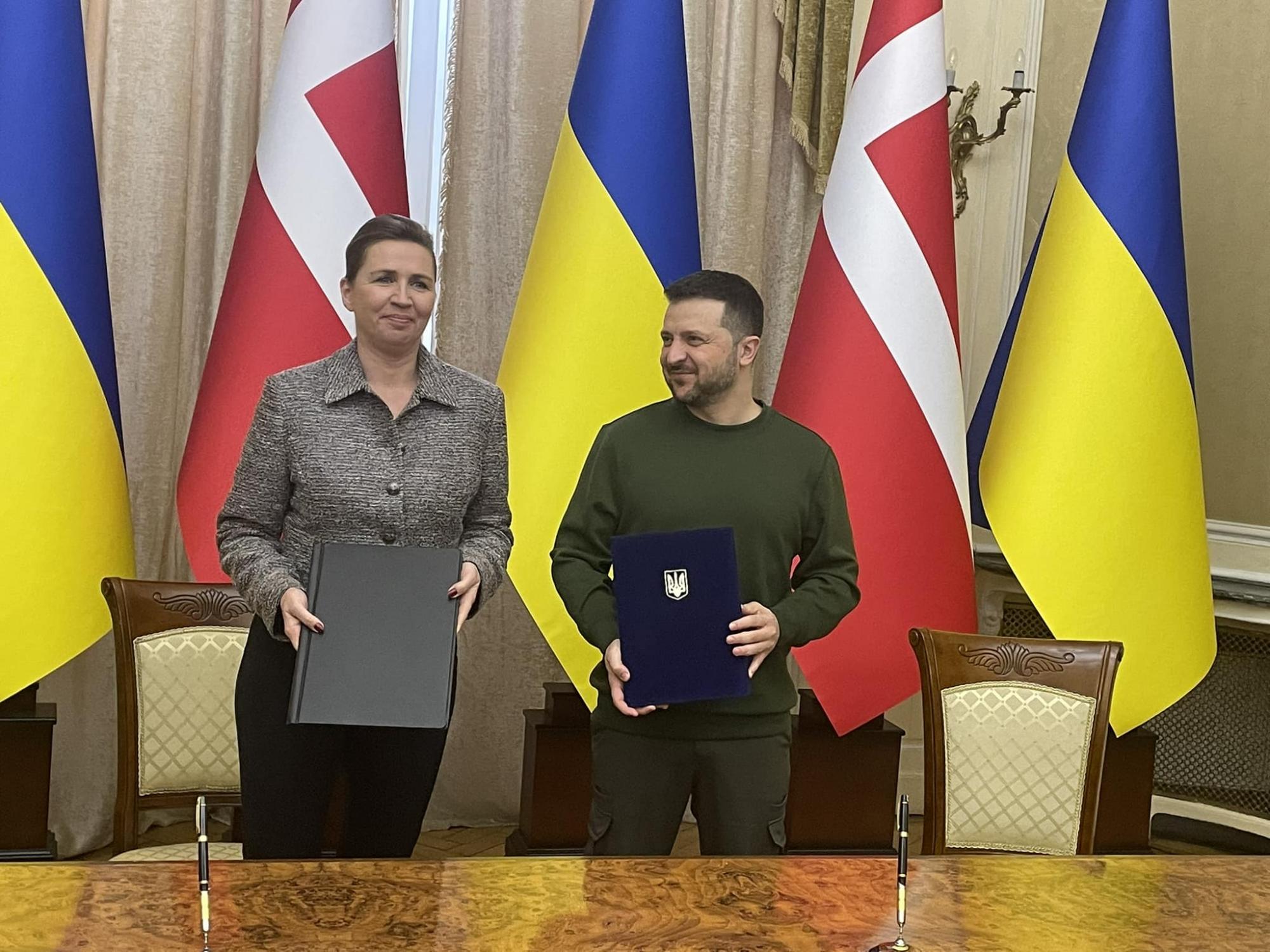 Офіційно. Україна та Данія підписали угоду про гарантії безпеки